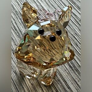 NWT - Swarovski Crystal dog/terrier, figurine - original box